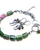 bransoletki wire wrapping Wiosna z rumieńcem  vol. 2 - bransoletka 6