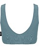 biustonosze damskie Top RIB Dusty Blue 1