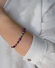 bransoletki srebrne -koral, lapis lazuli, turkus-delikatna bransoletka- 1