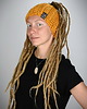 opaski do włosów Opaska DreadLove Mono 15 - MUSZTARDOWA 1