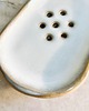 mydelniczki Ceramiczna Mydelniczka - mroźna biel 3