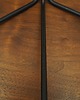 lampy wiszące Lampa wisząca Frandsen trójramienna czarny metal lata 2000. 4