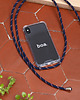 etui na telefon etui na sznurku- blue- red boa 2