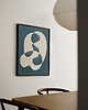 plakaty Plakat Blue abstract no.2 3