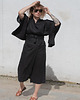 sukienki midi damskie Lniane kimono nr 8 100% LEN 1