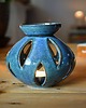 świeczniki i świece Kominek do wosku ceramiczny Morski 6