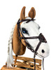 zabawki - inne Realistyczny Hobby Horse palomino - biały/biała 2