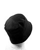 czapki i kapelusze męskie Czarny bawełniany kapelusz bucket hat unisex 2