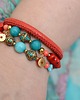 bransoletki z kamieni naturalnych Zestaw BRANSOLETEK ORIENT CORAL 1