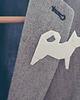 broszki Broszka Porcelanowa Origami Pies Biała 2