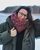 czapki damskie Komplet CRAZYCOLOR  czapka i komin kolor 2