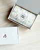 gumki do włosów Pistacjowy krem - zestaw jedwabnych scrunchie 2