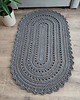 dywany Dywan owalny ze sznurka szydełkowy 70cmx120cm 1