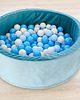 zabawki - inne Suchy basen z kulkami velvet Baby Blue+200piłeczek 1