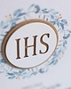 wianki komunijne Zaproszenie Pierwsza Komunia Święta - IHS Wianek III 1