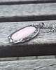 wisiory Opal różowy - wisiorek 3