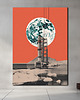plakaty Apollo 11 - Plakat - Druk - Minimalistyczny Kolaż, NASA, kosmos #6 2