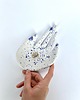 dodatki - różne Ceramiczna Dłoń Niebieskie Ciapki 1