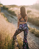 legginsy Legginsy dzwony Yogi Bells - Secret Garden 2