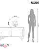 lampy stołowe Minimalistyczna lampka nocna do sypialni PASADENA 2