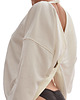 bluza bez kaptura damska Bluza z odkrytymi plecami Show'em Sweatshirt 1
