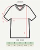 t-shirt damskie LEGWAN Damska Koszulka Beżowa z Dekoltem w Serek 100% Wełny Merino RWS 4