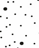 naklejki ścienne do pokoju dziecka Tapeta dla dzieci Kropki (Black Dots) 3