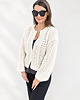 kardigany damskie Ażurowy kardigan She is a Lady ( off white) 4