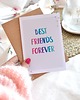 kartki okolicznościowe - wydruki Kartka dla przyjaciela - "Best Friends Forever" 1