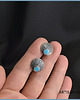kolczyki srebrne Kolczyki srebrne sky turquoise 5