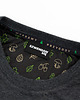 t-shirt damskie Koszulka damska DZIK grafitowa 1