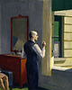 magnesy Hotel przy torach - E. Hopper - magnes 1