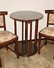 stołki Komplet Thonet Josef Hoffmann  lata 30 2