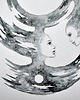 obrazy Somosuno I, akwarela, grafika, abstrakcja, surrealiz 2