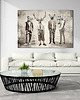 obrazy OBRAZ NA PŁÓTNIE -Panowie po godzinach 120x80cm 2