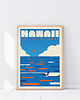 plakaty Plakat, Hawaje, Hawaii, Surfer, Surfing 1