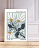 plakaty PLAKAT dekoracyjny , kwiaty ilustracja, flower market 2