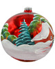 bombki Bombka okrągła: Zimowa Kraina czerwona 1