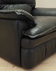 fotele Fotel skórzany, włoski design, lata 60, produkcja: Włochy 8