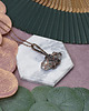 wisiory Miedziany wisiorek wire wrapping z kwarcem z rutylem #446 3