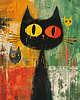 plakaty Plakat - Coolest cat 2