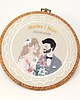 Ślub - inne Personalizowana pamiątka ślubna, haft w oprawie vintage 2