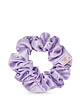 akcesoria dla niej CRYSTALLOVE Gumka do włosów z jedwabiu z kryształkami - lilac 2