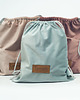 torebki, worki i plecaki dziecięce Workoplecak, plecak worek welurowy personalizowany - rozmiar S 1