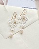 Biżuteria ślubna Kolczyki ślubne z perłami  Lace Me Pure 3 4