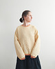 bluza bez kaptura damska Bluza Wafel "W_03" yellow 9