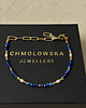 bransoletki z kamieni naturalnych Bransoletka Lapis Lazuli, Kryształ Górski, Perły 1