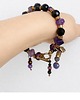bransoletki z kamieni naturalnych Hamsa & Sun - Bransoletka Ochrony Ametyst Obsydian Hematyt 7