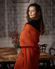 kardigany damskie AMOUR Miedziany 2