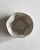 kubki Ręcznie robiony kubek ceramiczny z talerzykiem, Beżowe szkliwo w kropki 3